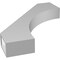 Ekena Millwork 4-in. W x 26-in. D x 32-in. H Westlake Architectural Grade PVC Knee Brace BRCP04X26X32WTL - alternate 6